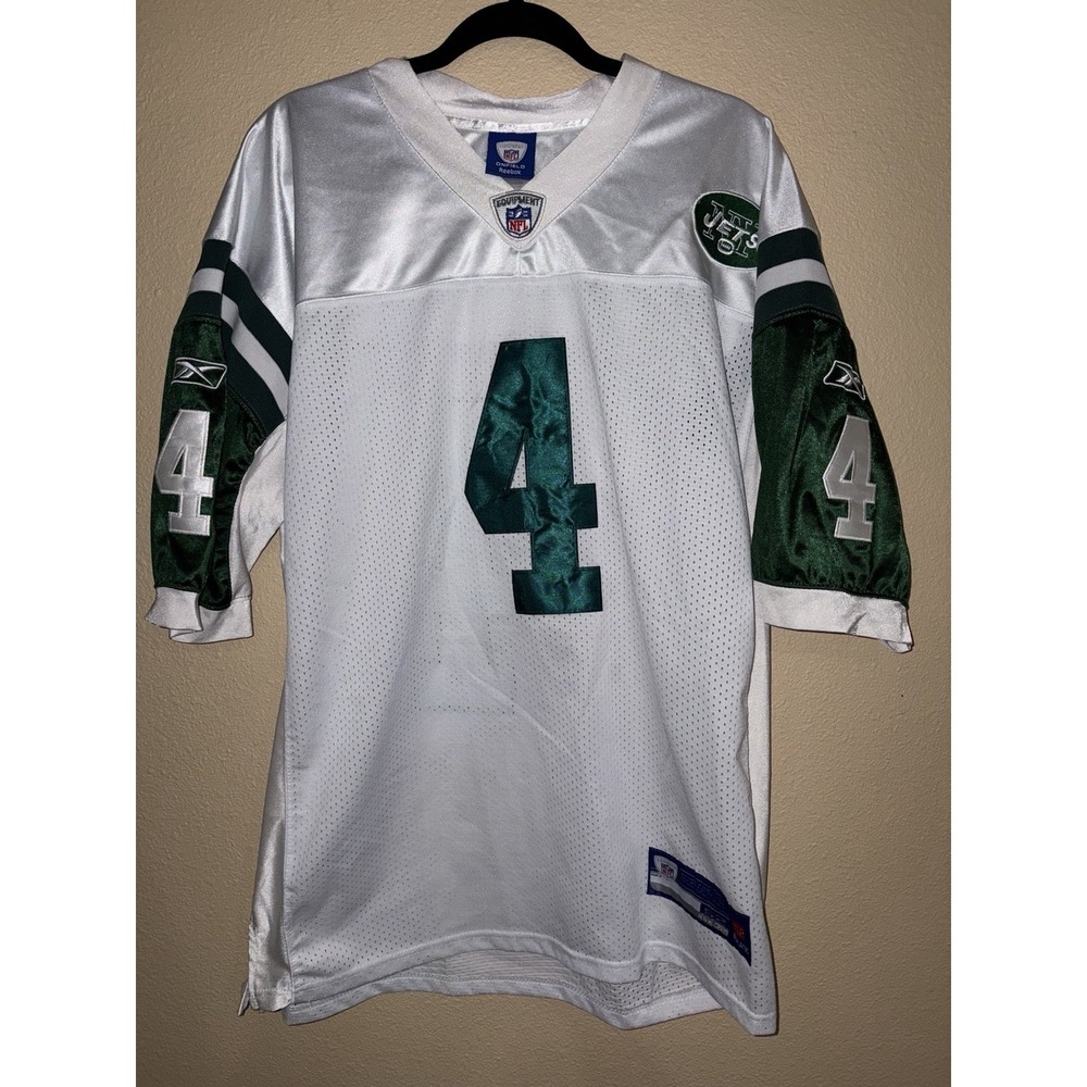 Reebok Brett Farve #4 New York Jets Premier Sewn Jersey NFL Equipment Sz 52 XXL - Picture 1 of 11